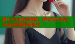 糖心Vlog收益揭秘：轻松创作变现，开启你的赚钱新模式