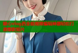 糖心vlog西全能视频编辑神器轻松打造爆款短片